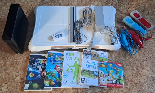 Nintendo wii konsole schwarz - schwarz, &