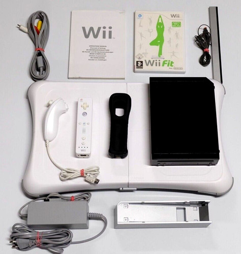 Nintendo wii schwarz konsole - nintendo,
