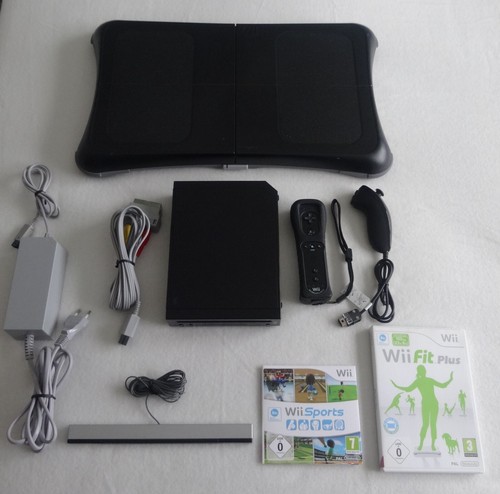 Nintendo wii konsole schwarz - nintendo,