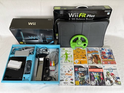 Nintendo wii schwarz - nintendo,