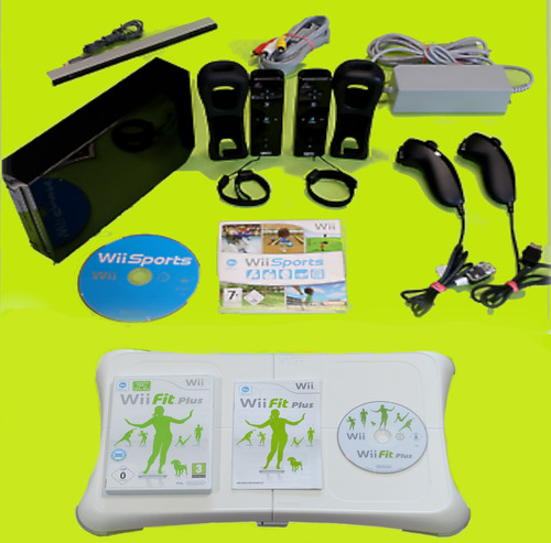 Nintendo wii konsolen - nintendo, mit