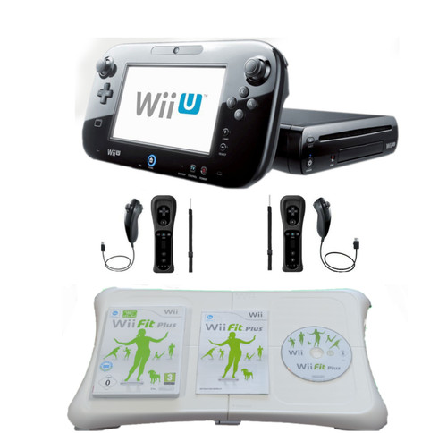 Nintendo wii konsole schwarz - u,