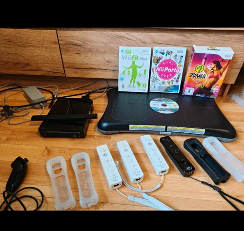 Nintendo wii konsole - wii, schwarz/